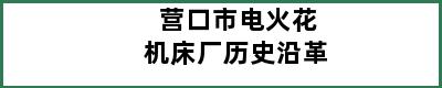 营口市电火花机床厂历史沿革